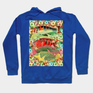 Fish on Colors Hoodie